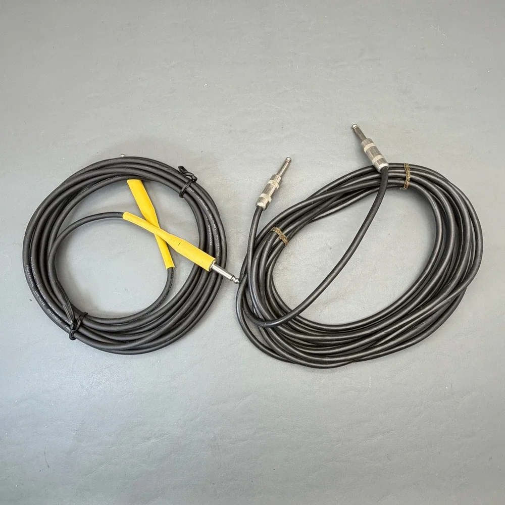 Lot of 8 AP Audio 16 Gauge 25 FT 1/4